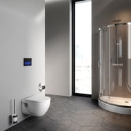 Унитаз подвесной AM.PM Like FlashClean (355х530х400) безободковый, сиденье с микролифтом C801701SC