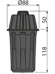 ����������� ��� �������� ������� ALCAPLAST AVZ-P007