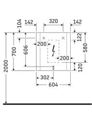������� Duravit Light and mirror 600�700�34 2 ����������� LM786500000