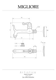 ���� ������� ������������ Migliore ARTISTICA ������ ML.ART-0126A.BR