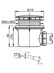 ����� RAVAK STANDARD 90 ����