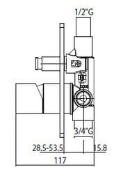  Bossini Oki/Cube    2 ,  Z00005000