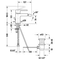  Duravit B.2      ,  B22400001010