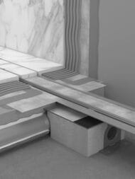 Hansgrohe uBox universal Полный набор для установки вровень с полом, внеш.часть слива 70см 56017180 — изображение 4