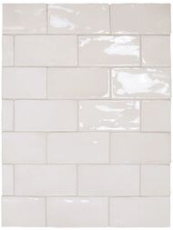 Плитка настенная EQUIPE MANACOR White (75х150) белая 26909 (кв.м.) — миниатюра 1