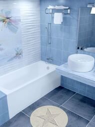 Ванна акриловая Triton 1Acreal Gamma (1700x700) без каркаса, с обвязкой BBA-GA177X0-00U +E050