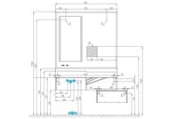    AQUATON  120 1A219701SKW80 1196x240x466  , 2 ,  / 