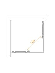 ������� ������ RGW Passage PA-030 (900�900�1950) ������ 6�� ����������/������� ���� 3508103099-11