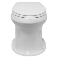 Унитаз Оскольская керамика ДАЧНЫЙ (370х500х385) с сиденьем, белый
