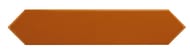 Плитка настенная EQUIPE ARROW Russet (50х250) оранжевая 25830 (кв.м.)