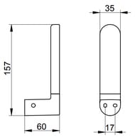 ��������� ��������� ������ Keuco Elegance ���������, ��� ������, ���� 11663010000