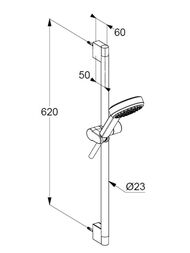 ������� �������� KLUDI sDIVE �����, �����, ������ 600 ��, ���� 6861005-00