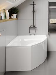 Ванна акриловая VAGNERPLAST VERONELA OFFSET 160 R (1600х1050х450) угловая, правая VPBA160VEA3PX-04