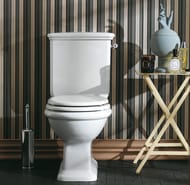 Сиденье для унитаза Simas LONDRA с микролифтом, белый/хром LO 006