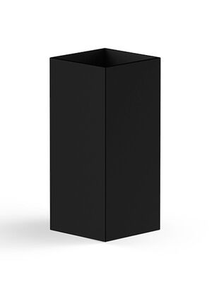 Стакан для зубных щеток Decor Walther Corner настольный, цвет: черный матовый 0564560