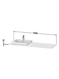  Duravit Happy D.2 Plus 160055016 1  ,   HP031HL6969
