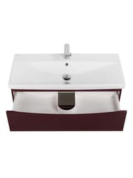 ����� ��� �������� BelBagno MARINO-CER-1000-2C-SO-BRDL-P (964x440x500) ���������, 2 ��.,Bordo Lucido
