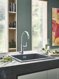 Смеситель Grohe Blue Pure Eurosmart 31722000 для кухни, c каналом для питьевой воды, хром