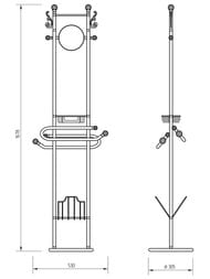 Migliore Cristalia ������ ������� h175 �� ������/SWAROVSKI ML.CRS-60.245.BR/16785