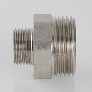 Ниппель VALTEC  3/4"х1/2" латунь никелированная VTr.580.N.0504