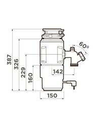   Omoikiri Nagare Slim 1250 AZ   4995066