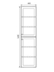 ����-������� COMFORTY ������-40 (400�1600�300) ���������, ����� ���� 00-00017603