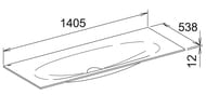 �������� Keuco Edition Lignatur 1405�538 ��������� �� �����,��� ��������� ��� ����.,�����33360311400