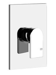 Внешняя часть Gessi Emporio Via Manzoni 44632 для встраиваемого однорычажного смесителя, хром — миниатюра 1