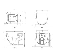 ������ ��������� Cielo SHUI COMFORT (375�550�375) ������������ Rimles, ���� Cemento SHCOVSK CM