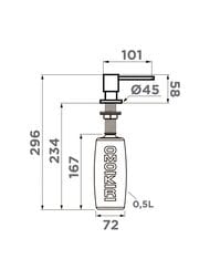  Omoikiri OM-03-GM  , :   4995043