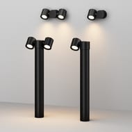 ��������� ���������� Maytoni Wall Street (��� �����) O010WL-02B, GU10�2 IP 54, ������