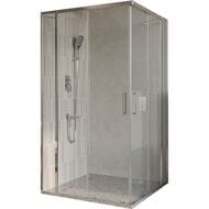 Душевой уголок BelBagno LUCE-A-22 (1150х1150х1950) LUCE-A-22-90+25-C-Cr стекло прозрачн./проф. хром