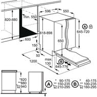  AEG FSR52917Z (818x596x550) ,  14 