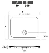 ������� ������ Azzurra Rapid (1000�800�40) �������������, ��������, ����� RAPD10008040CT