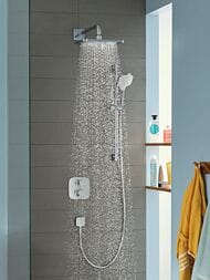 Верхний душ Hansgrohe Croma E 280 прямоугольный без держателя, хром 26257000 — изображение 4