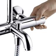 Душевая система Hansgrohe Vernis Blend 26274000 1jet термостат для ванны, верхний и ручной душ, хром