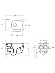 ������ ��������� Alice Wunder 530�360�345 aliglaze+, aliflush+, ������������, ������, ������ ������� 45000146+FIX10WBKLIX