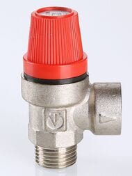 Клапан предохранительный VALTEC 1/2"х3 бар, никелированный, VT.496.N.0430