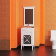 Тумба с раковиной Opadiris Палермо 50 (500х380х875) правосторонняя,белый мат. 00-00002358+030900-u