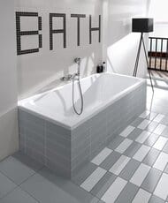 Ванна акриловая Villeroy & Boch OMNIA ARCHITECTURA (1800х800) с ножками UBA180ARA2V-01+U99740000