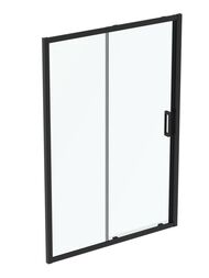 Душевая дверь Ideal Standard CONNECT 2 (1400х1950) откатная, профиль мат черный/стекло проз. K9278V3