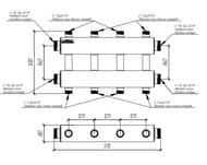 ��������� ��������� Gidruss MK-150-4DUx25 �� 150 ���, 2 �������. �����. 1 1/2, 2 ������� 1"