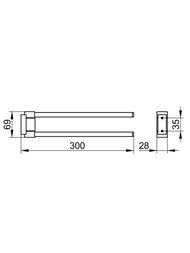 ������������������ Keuco Plan 300 ��, ���������, ����������, �������, ���� 14919010000