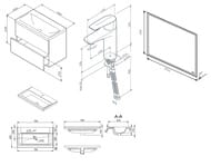 ��������� �������� AM.PM Gem 75�� BK90GA ����� � ���������, �������, ��������� � ����������