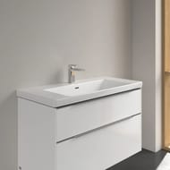 Раковина накладная Villeroy&Boch Subway 3.0 1000х470х165, перелив, отв. под смес., белый 4A70A501
