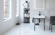 Полка стеклянная для консоли Duravit DuraSquare 570х310 рисунок линии 0099688200