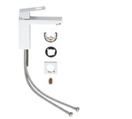 Смеситель Grohe Eurocube 23446000 для умывальника на одно отверстие, однорычажный, гладкий корпус