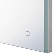 Зеркало AQUATON Мишель 57 1A253902MIX40 570х27х1010мм с подсветкой, сенсор. выкл., алюм. корпус