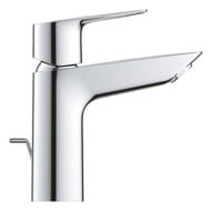 Смеситель Grohe BauLoop 23762001 для умывальника однорычажный, донный клапан,  M-Size, хром