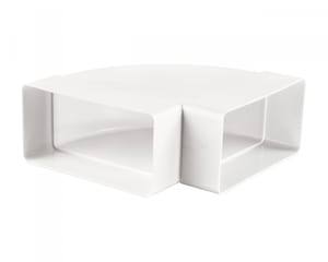 Колено горизонтальное 90° Vents 5251 Р (110х55) для прямоугольных воздуховодов